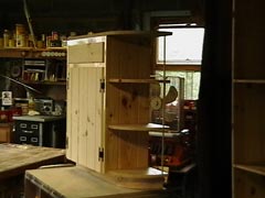 cabinet in the shop